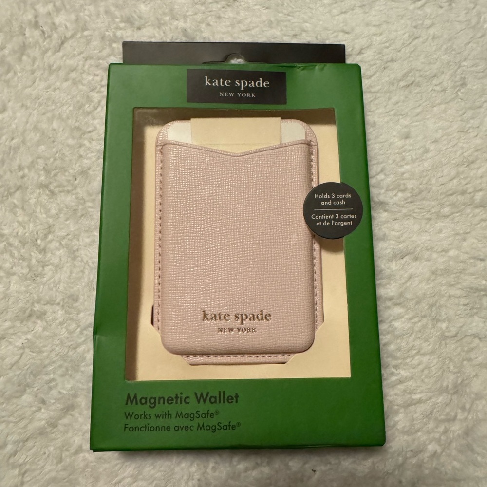 Kate Spade Light Pink Magnetic Wallet